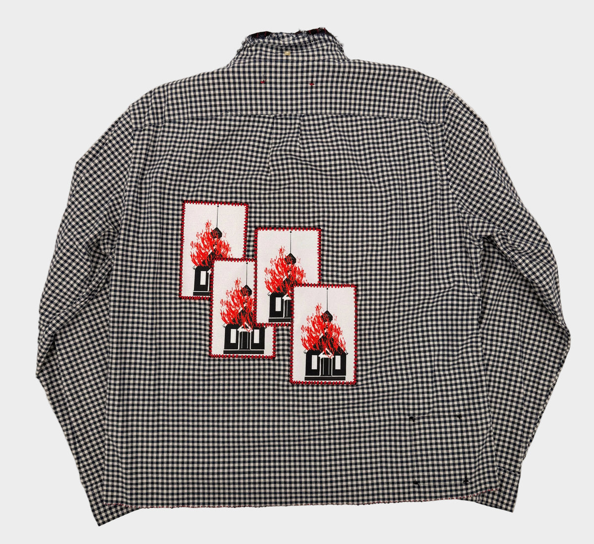 “Drop Out” Button Up