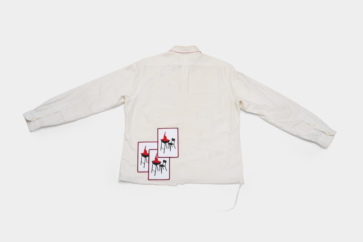“Burnt” Button Up