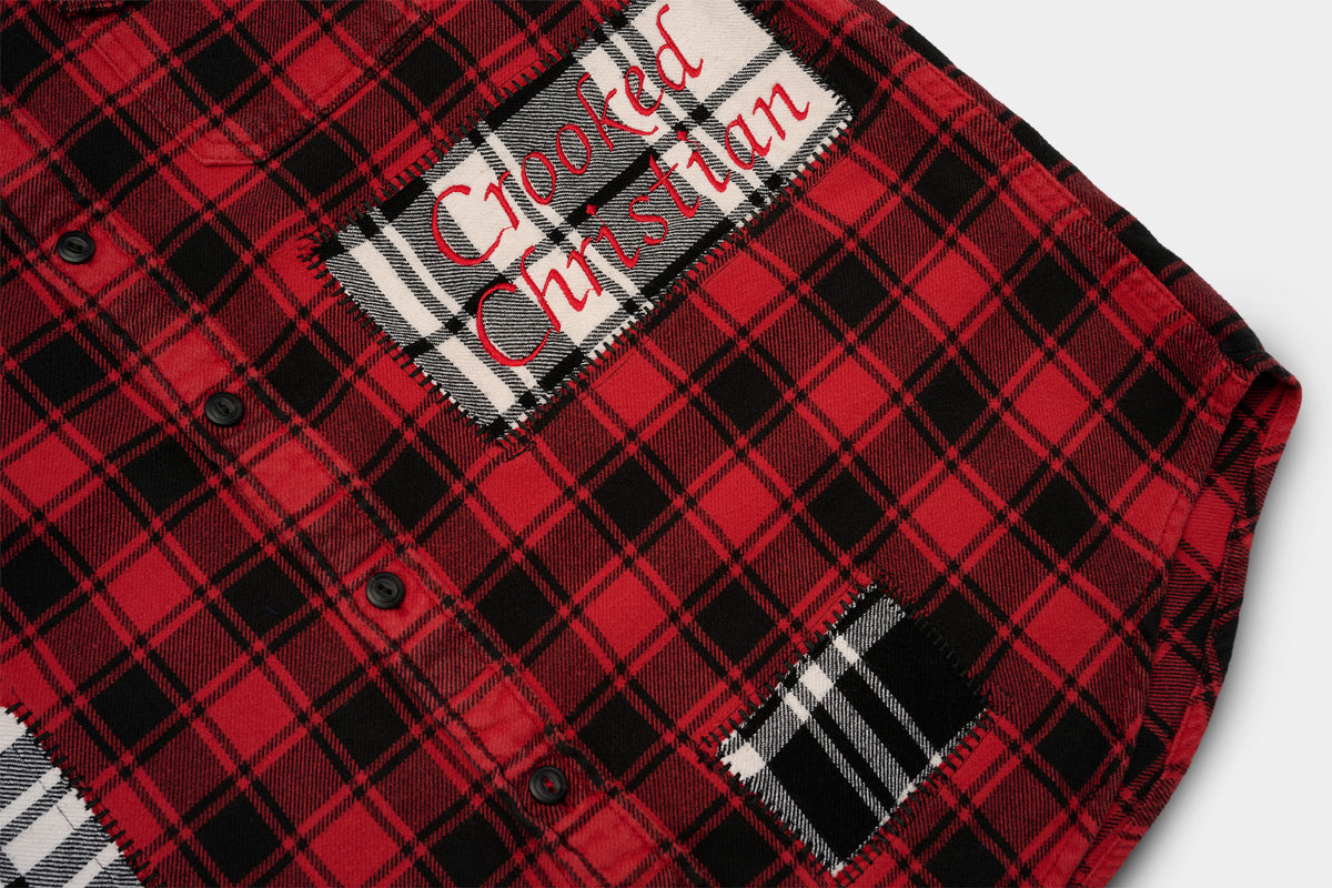 “Crashed Out” Flannel