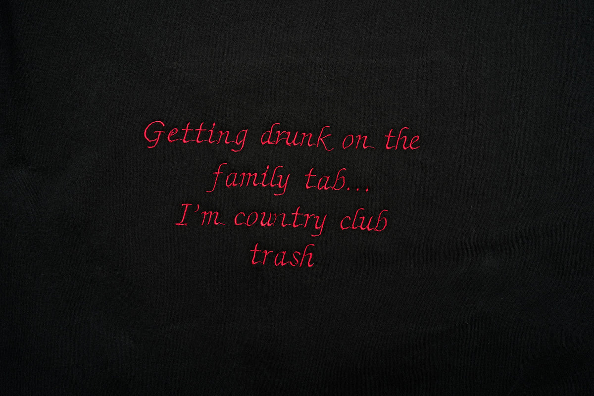 “Country Club Trash” Crewneck