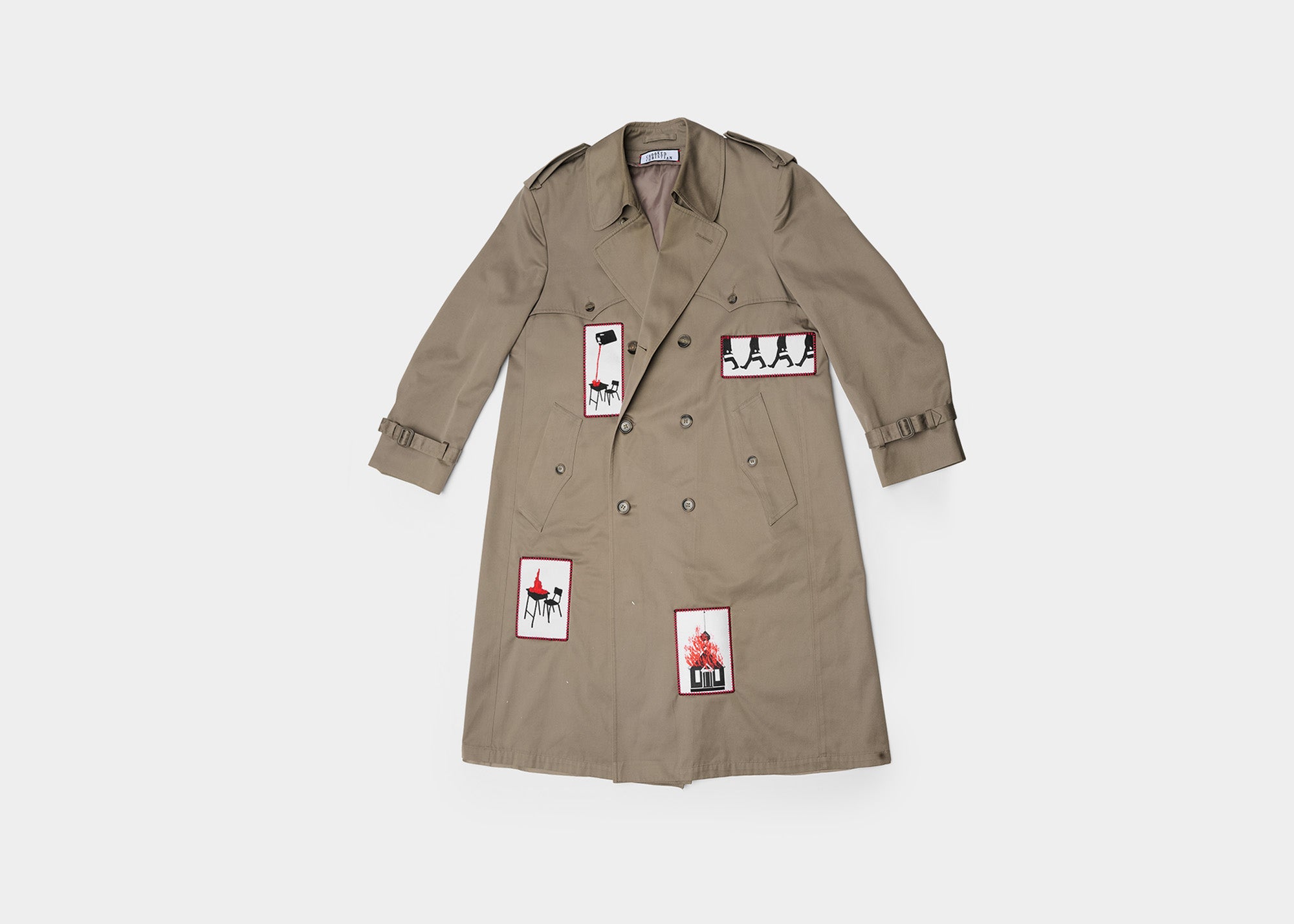 Upcycled Trench Coat