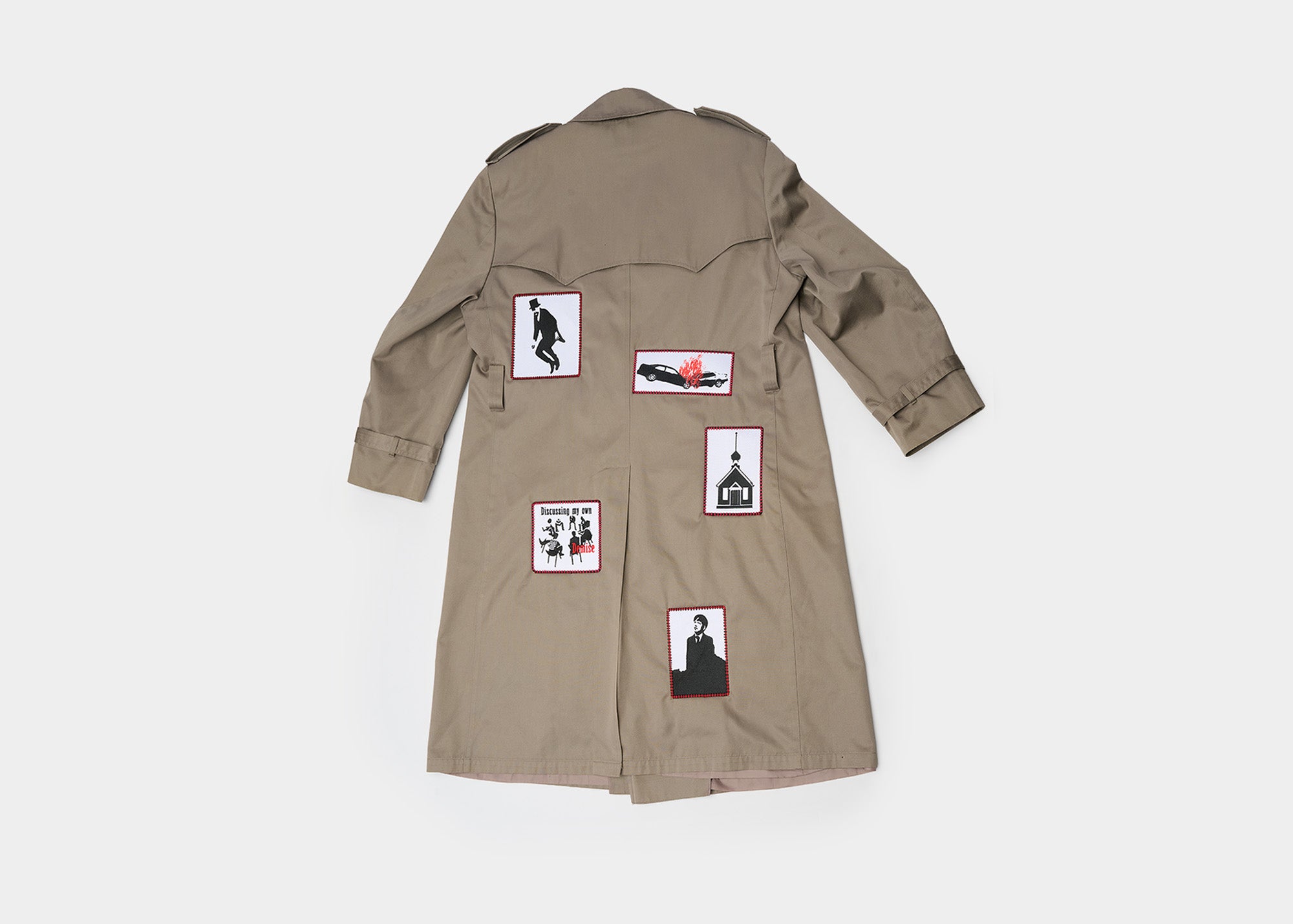 Upcycled Trench Coat
