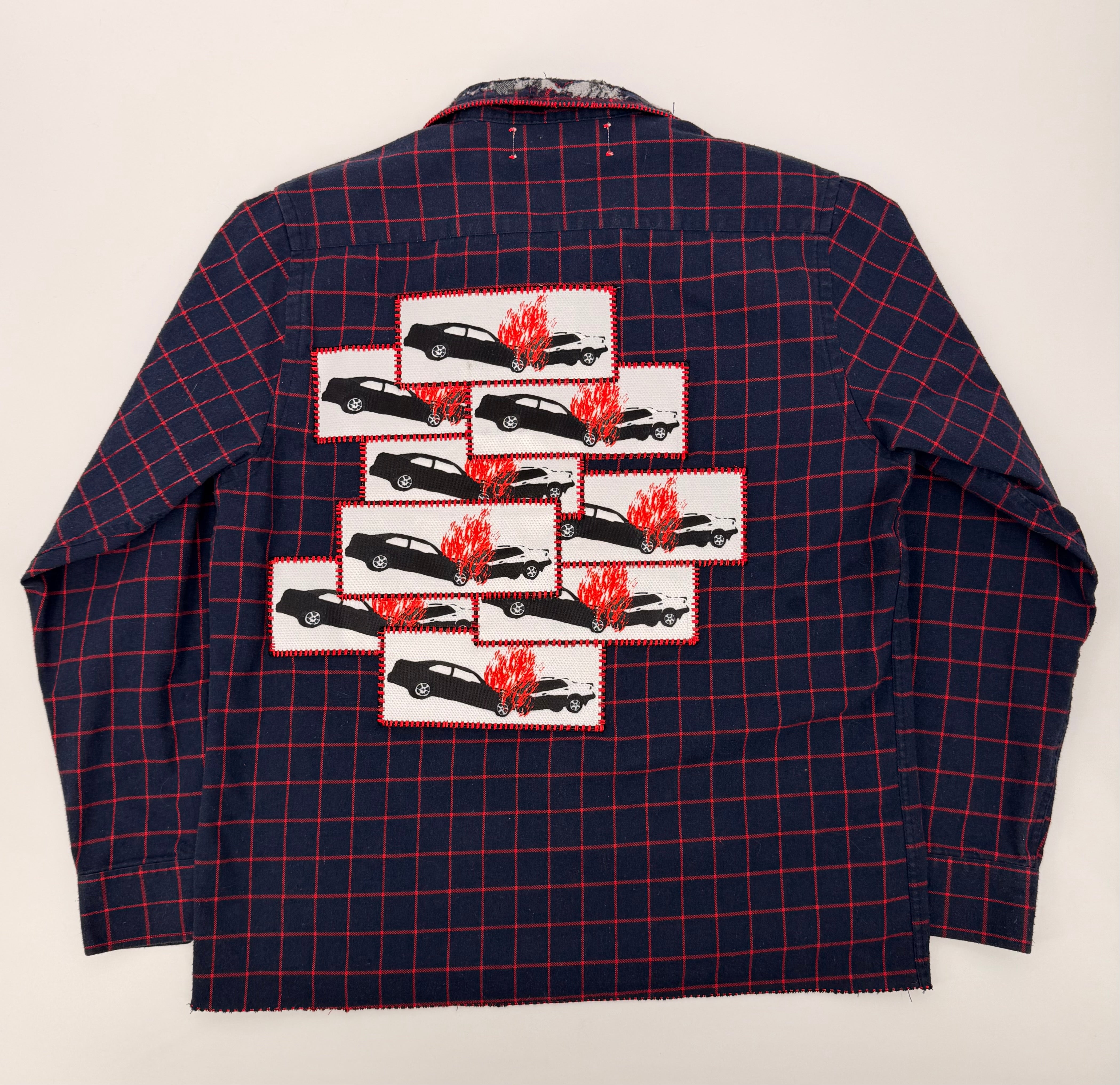 “Crashed Out” Flannel
