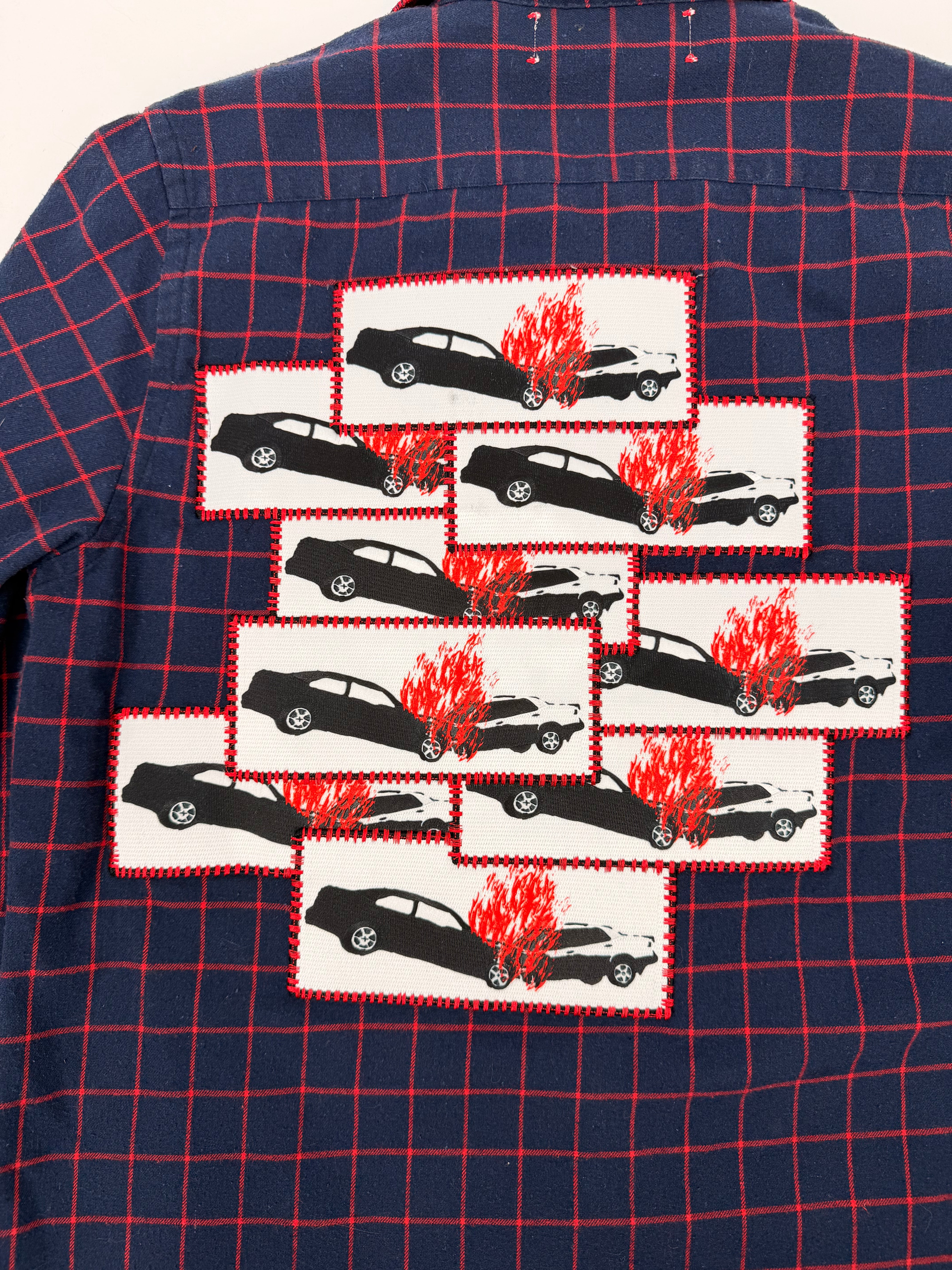 “Crashed Out” Flannel