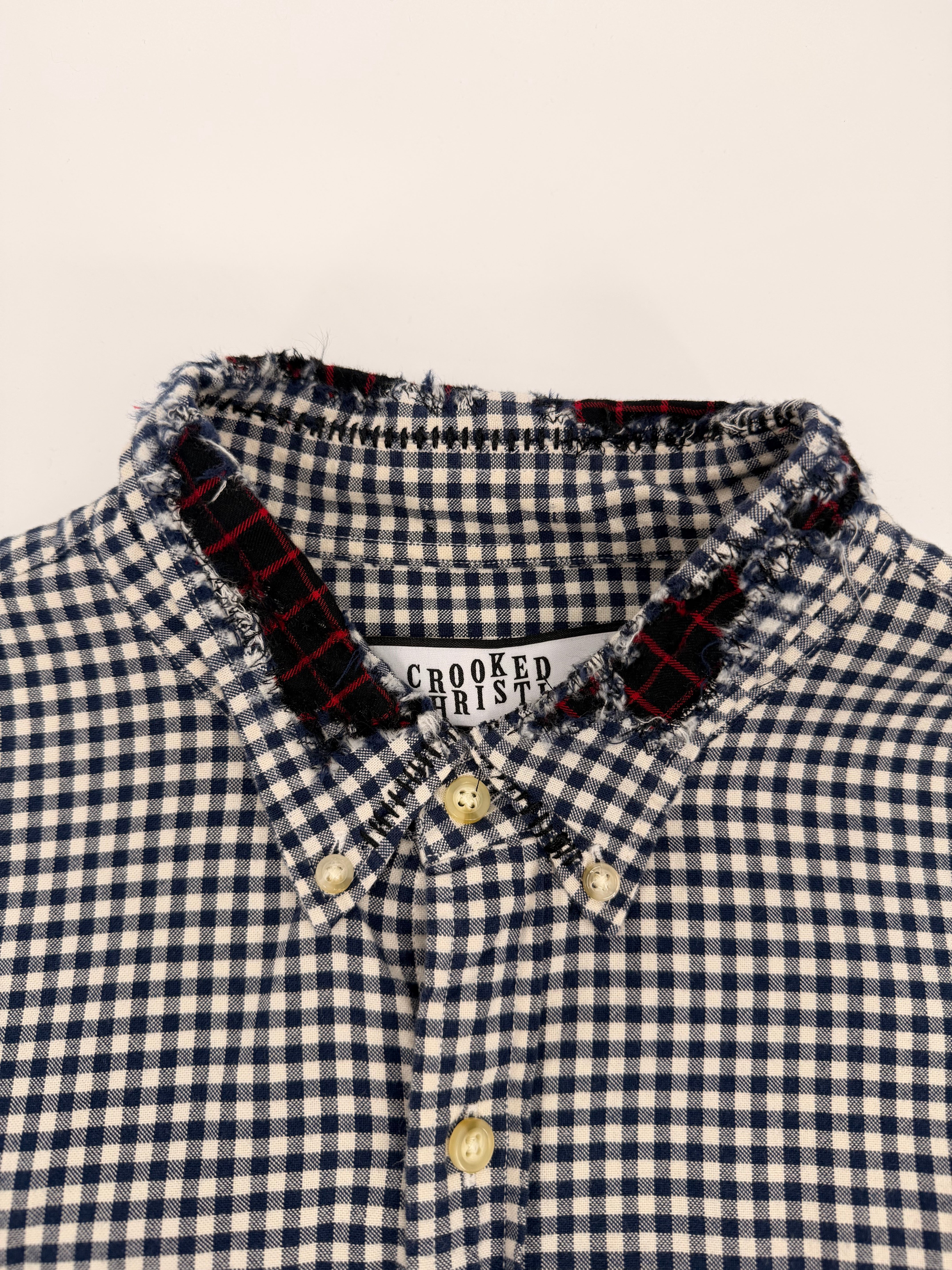 “Drop Out” Button Up