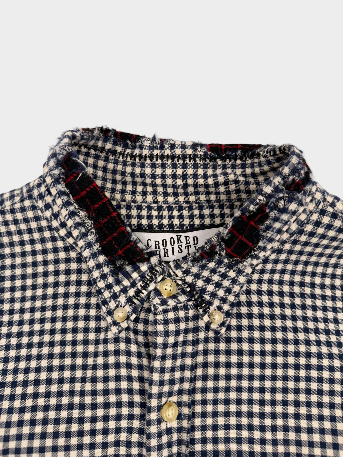 “Drop Out” Button Up