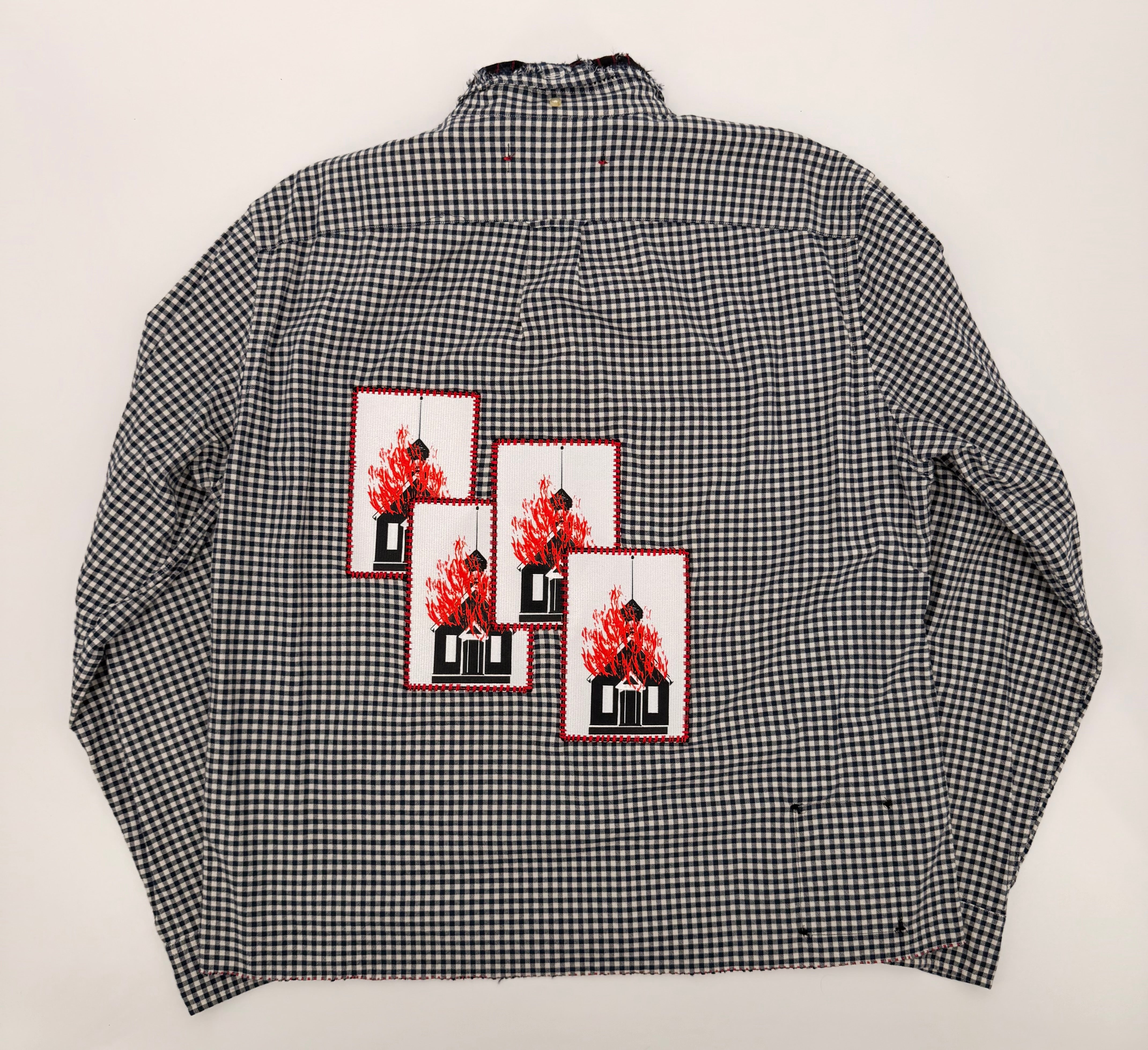 “Drop Out” Button Up