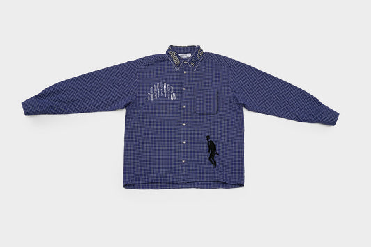 “Jumping Man” Dress Shirt