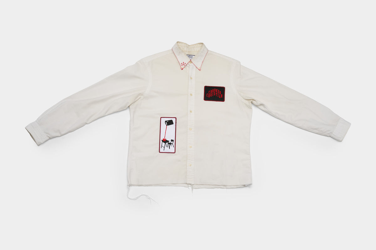 “Burnt” Button Up