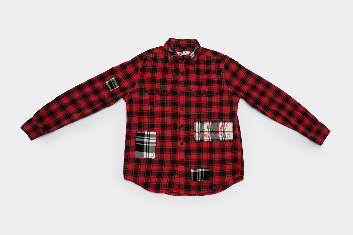 “Crashed Out” Flannel