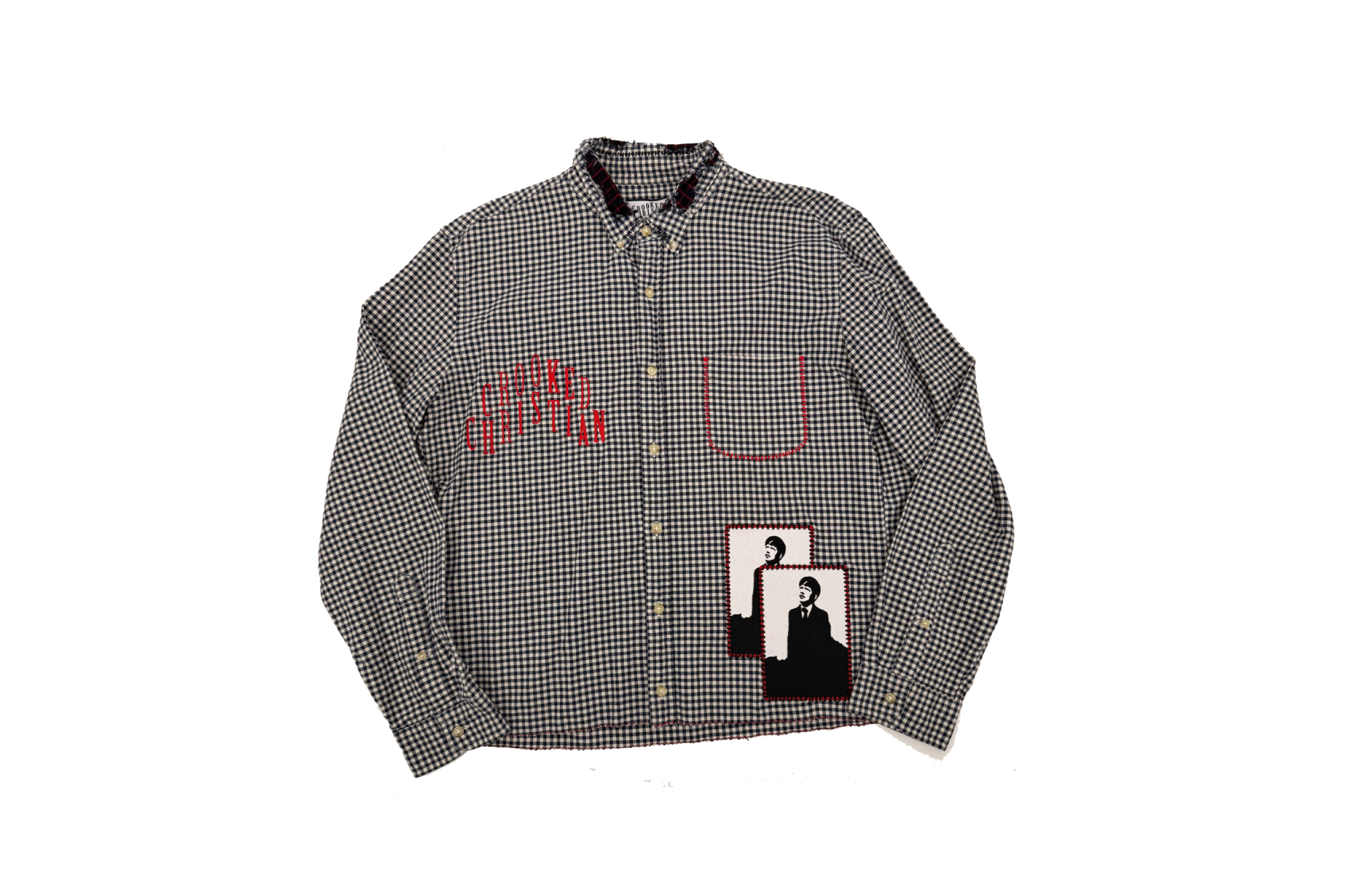 “Drop Out” Button Up