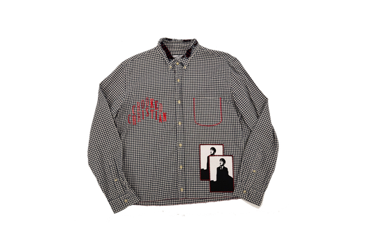 “Drop Out” Button Up
