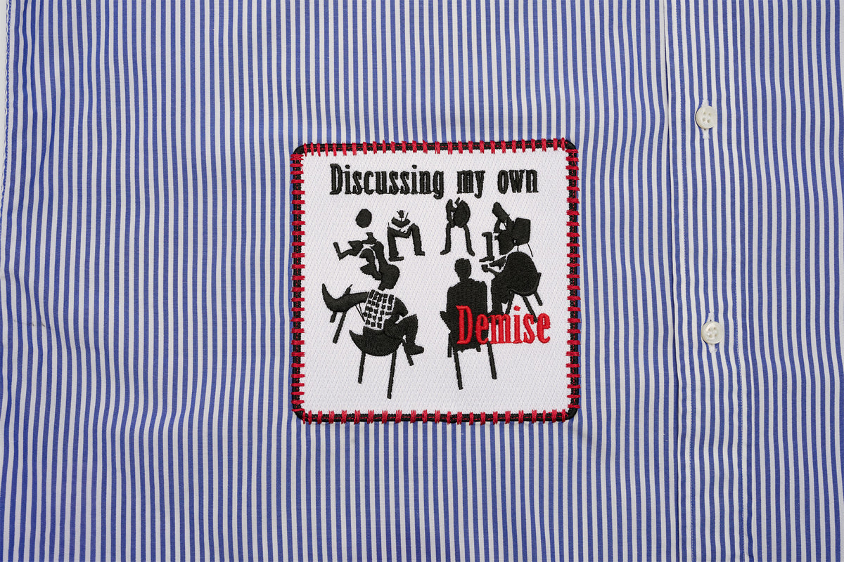 “Crashed Out” Dress Shirt