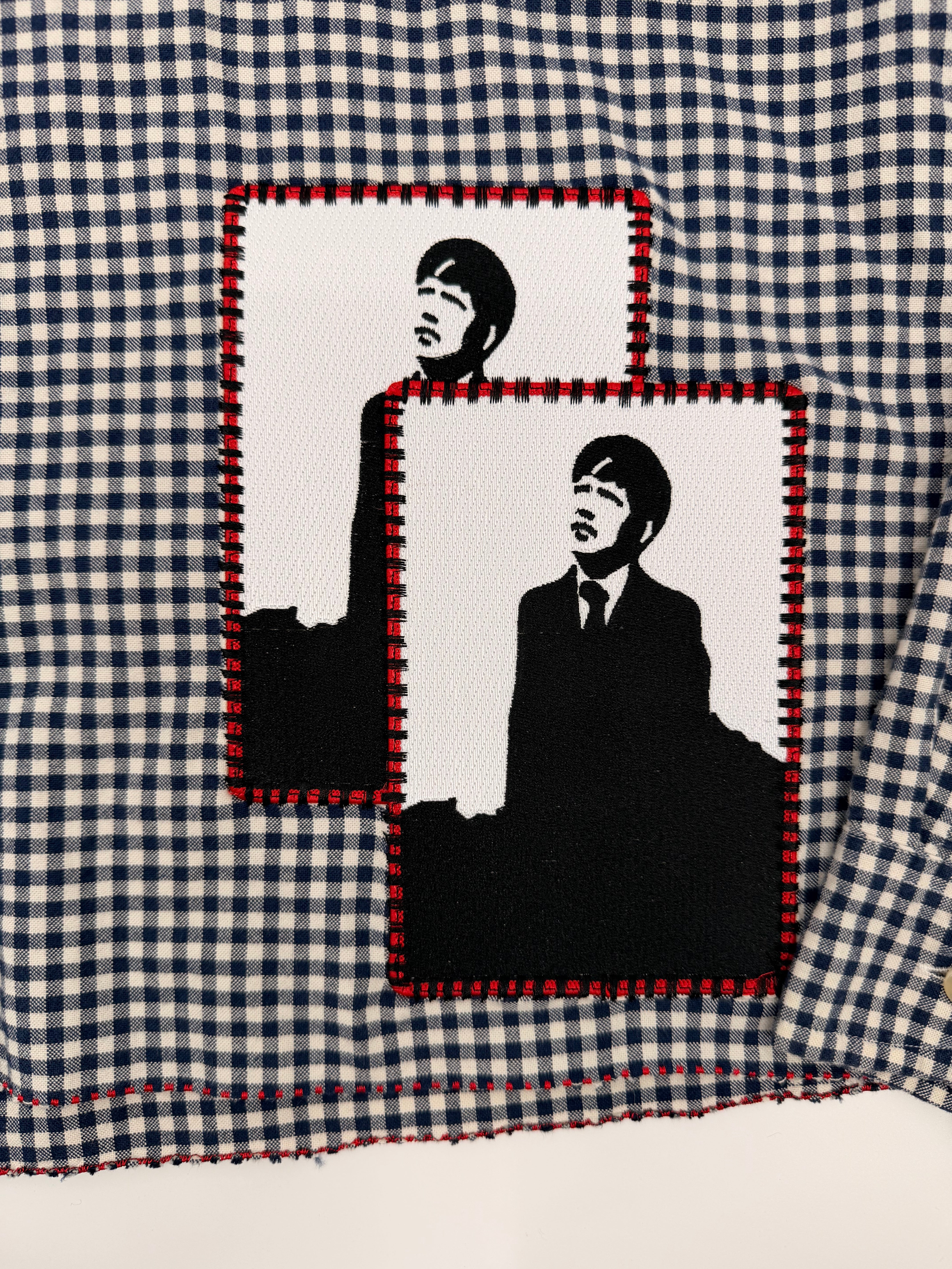 “Drop Out” Button Up