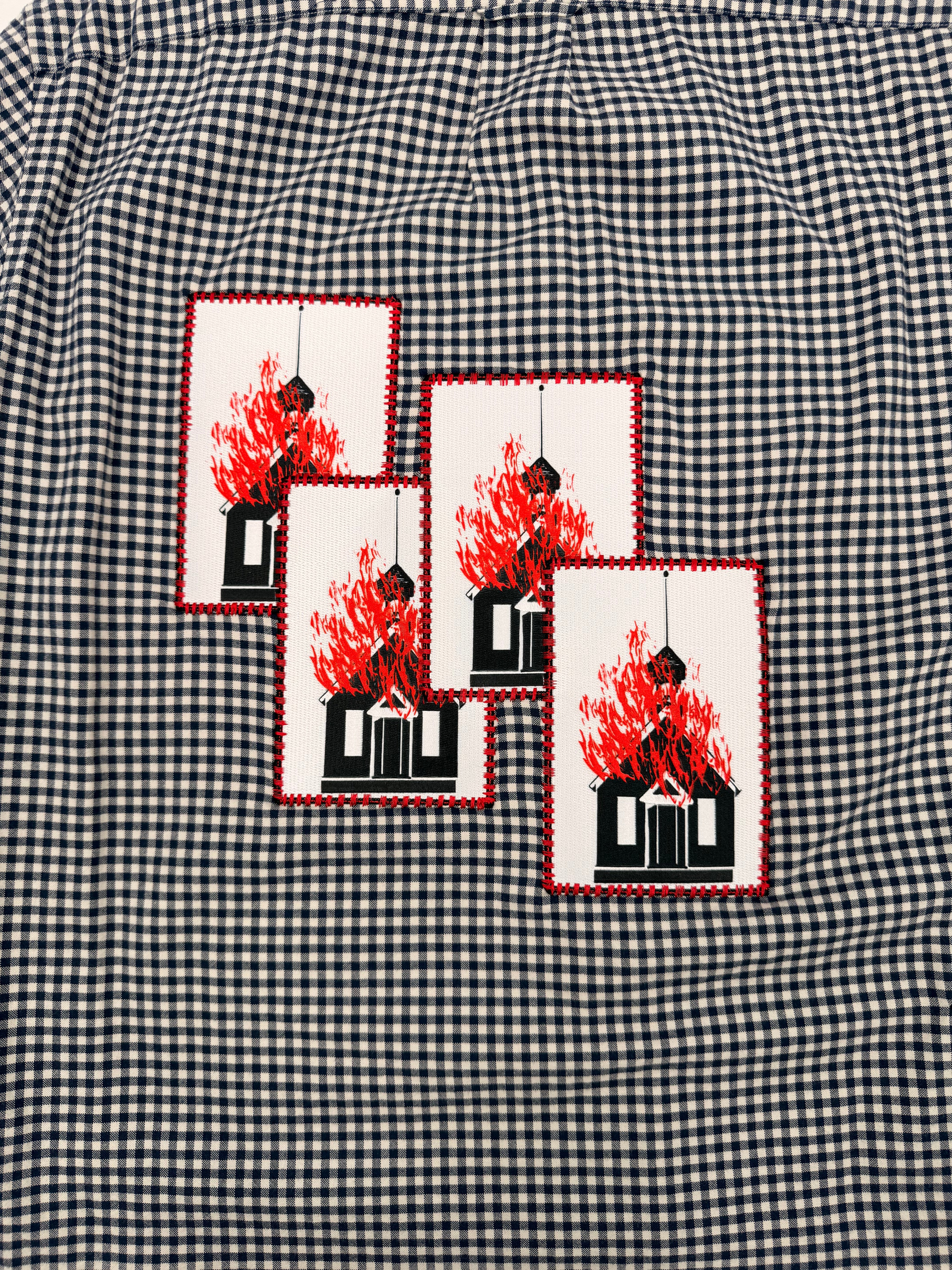 “Drop Out” Button Up